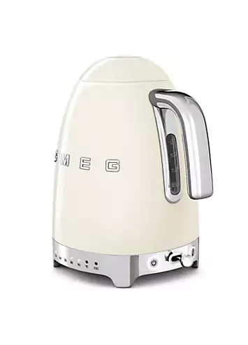 SMEG KLF04CRUK 1.7L Jug Kettle - Cream | Kaleidoscope