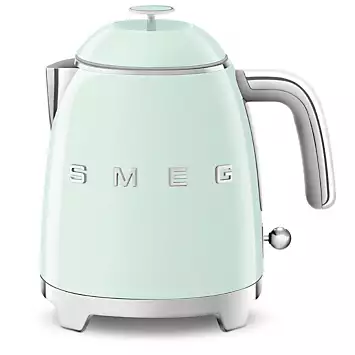 SMEG Retro KLF05PGUK Mini Kettle - Pastel Green | Kaleidoscope