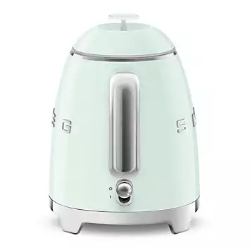 SMEG Retro KLF05PGUK Mini Kettle - Pastel Green | Kaleidoscope