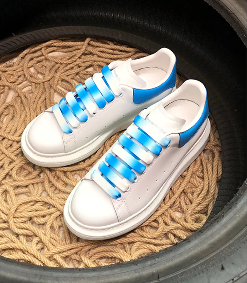 Sneakers White & Baby Blue 2024