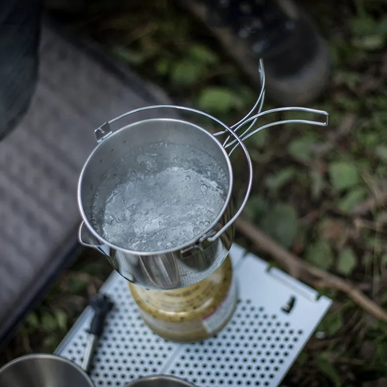 Snow Peak Stainless Steel Kettle No. 1