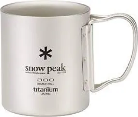 Snow Peak Titanium Double Wall 300 Mug