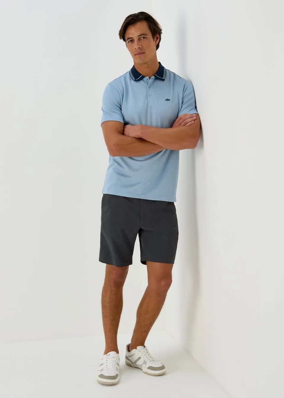 Souluxe Charcoal Golf Shorts