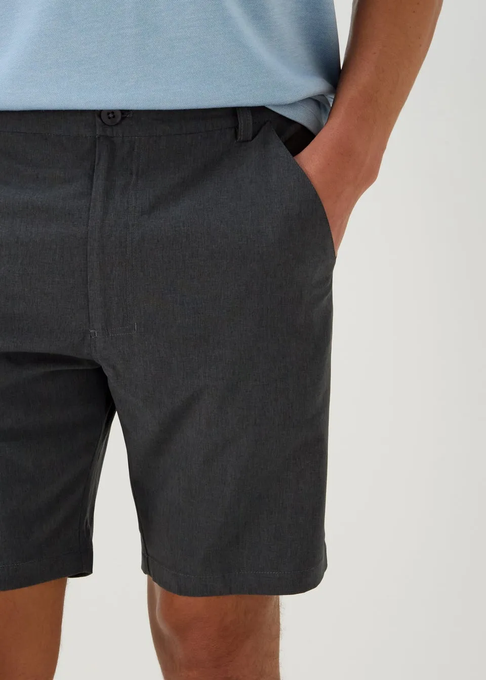 Souluxe Charcoal Golf Shorts