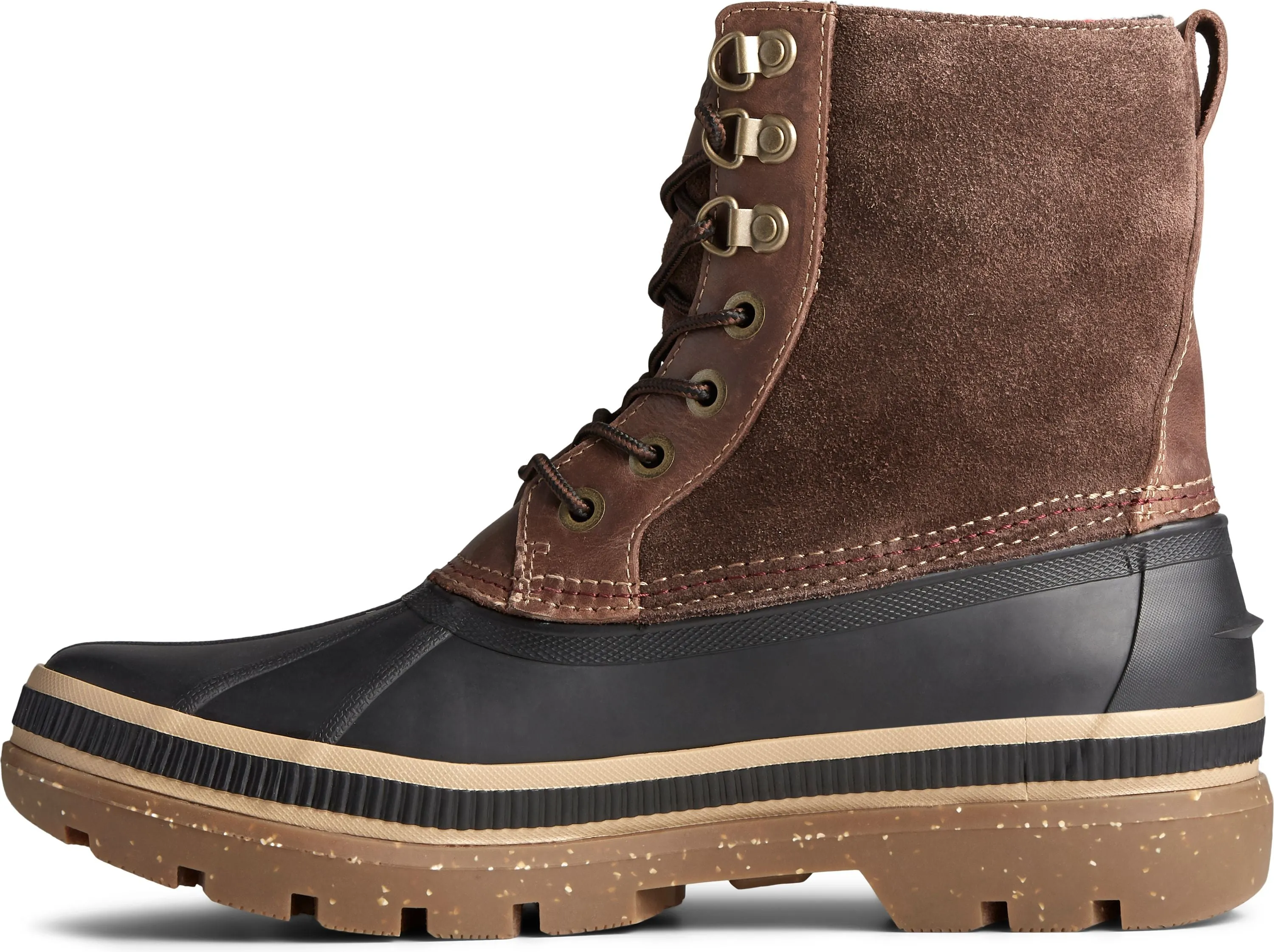 Sperry Ice Bay Boot Black & Tan