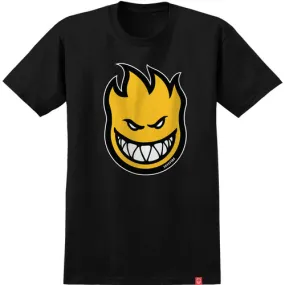 Spitfire Wheels Skateboard Shirt Bighead Fill Black/Gold