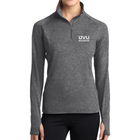 Sport-Tek Ladies Sport-Wick Stretch 1/2-Zip Pullover - UVU Business