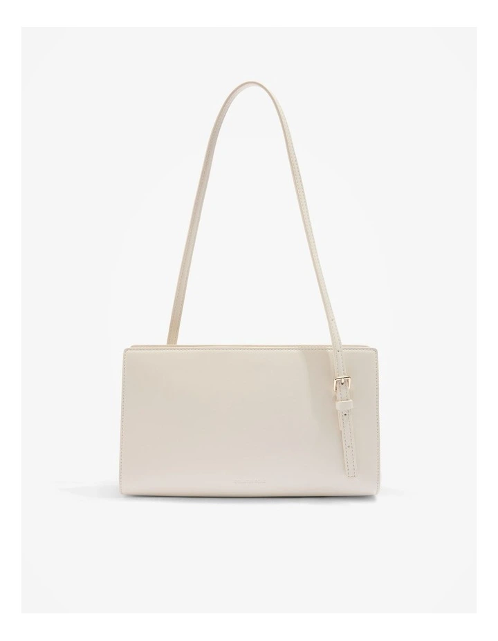 Structured Shoulder Bag in Cloud