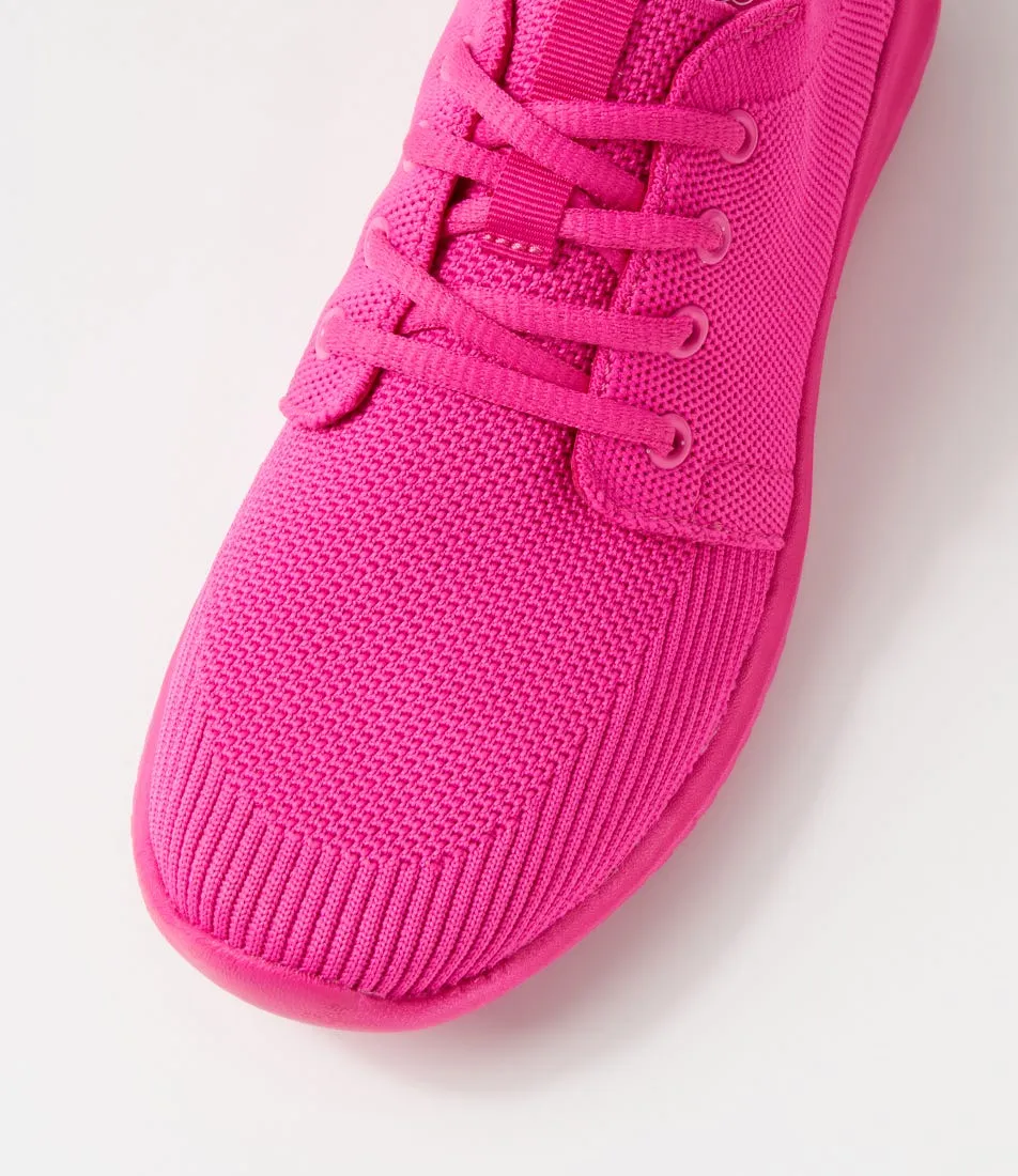 SUPERSOFT Assertive Fuchsia Knit Sneakers