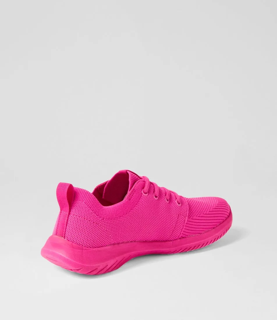 SUPERSOFT Assertive Fuchsia Knit Sneakers