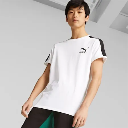 T7 Iconic Men's Tee | PUMA White | PUMA Shop All Puma | PUMA 