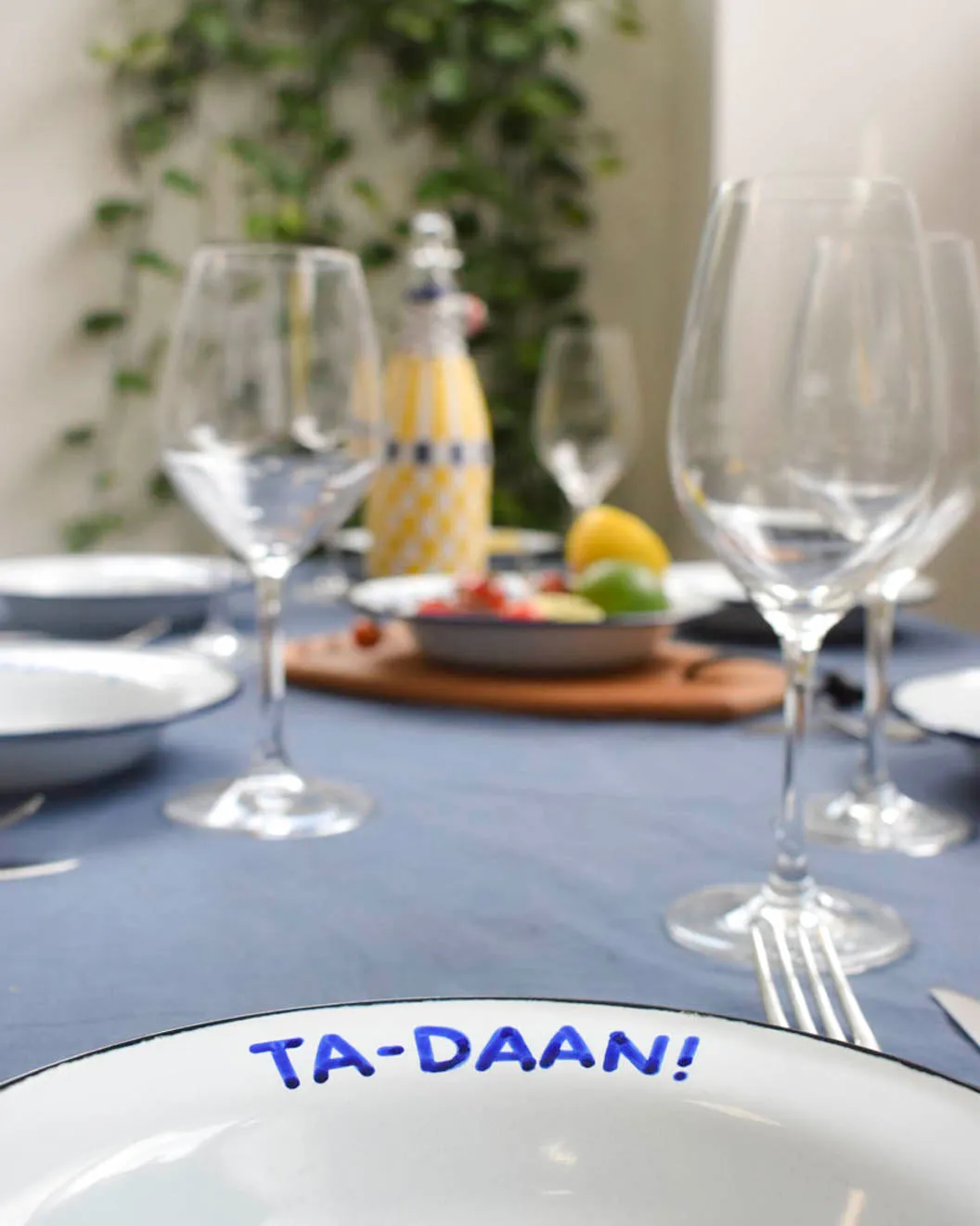 TA-DAAN enamel deep plate