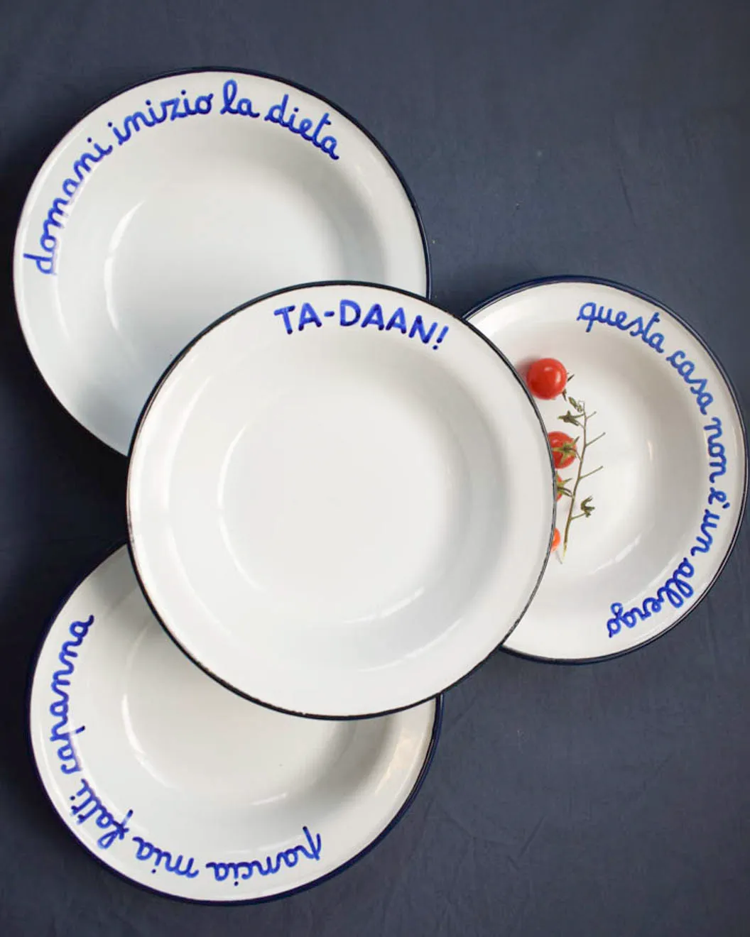 TA-DAAN enamel deep plate