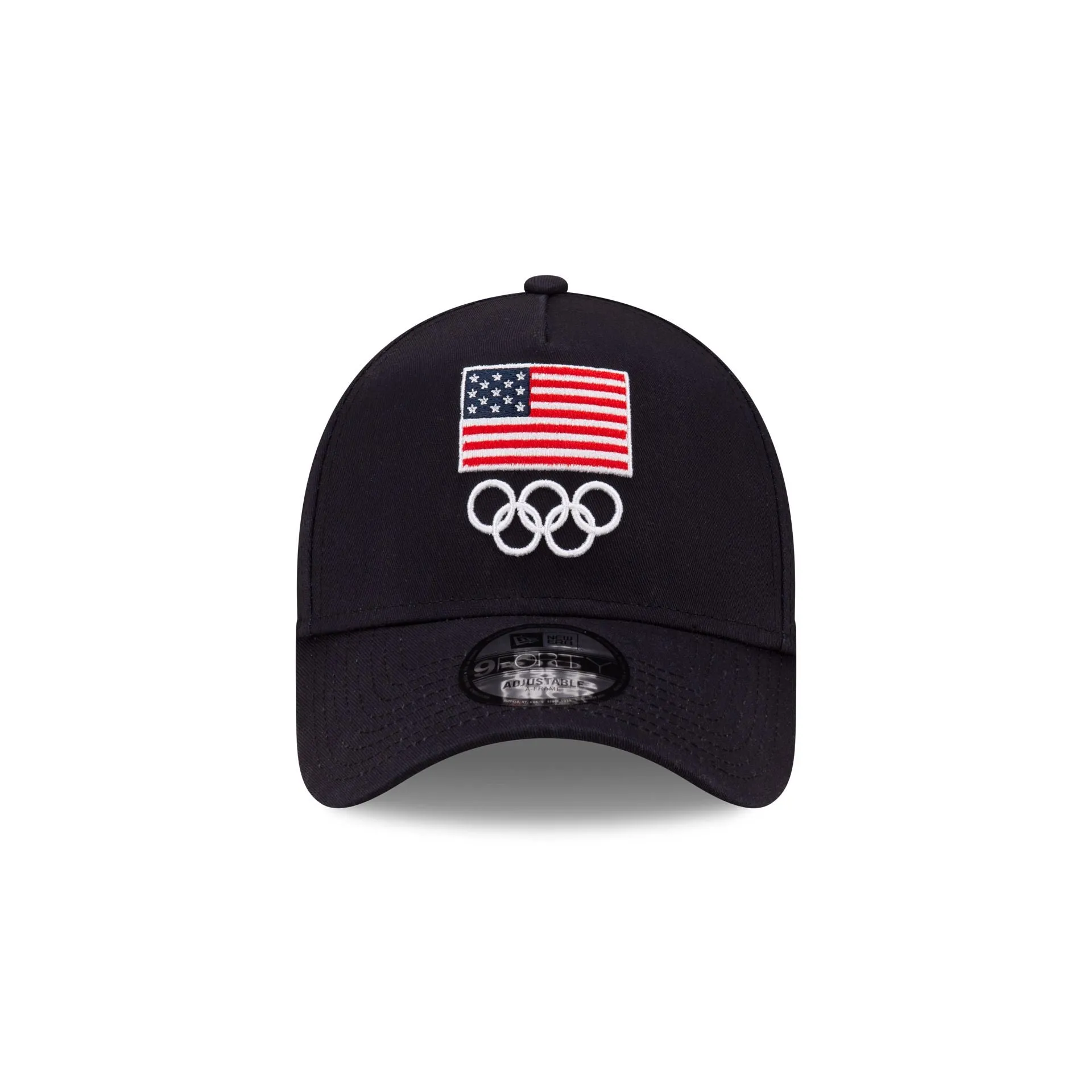 Team USA Golf Navy 9FORTY A-Frame Snapback Hat