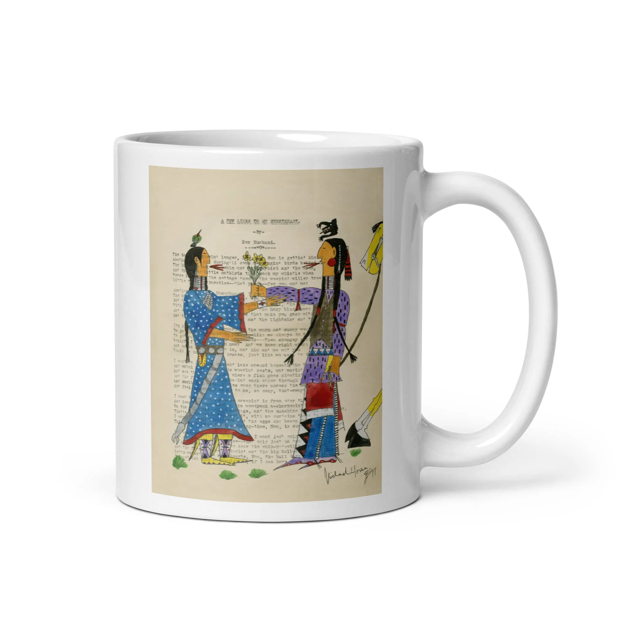 The Gift - White Mug