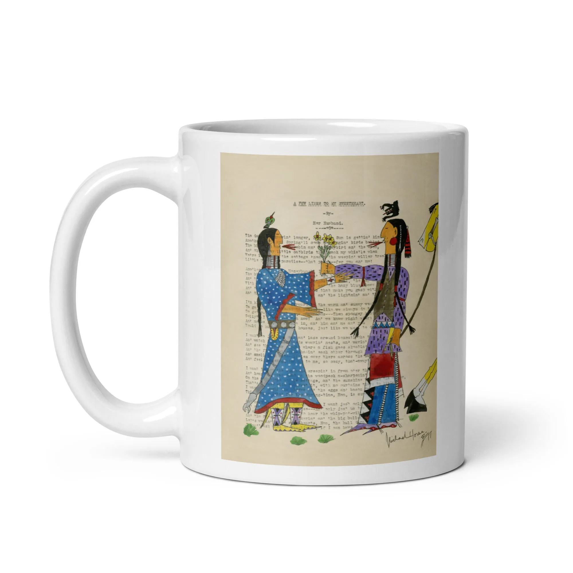 The Gift - White Mug