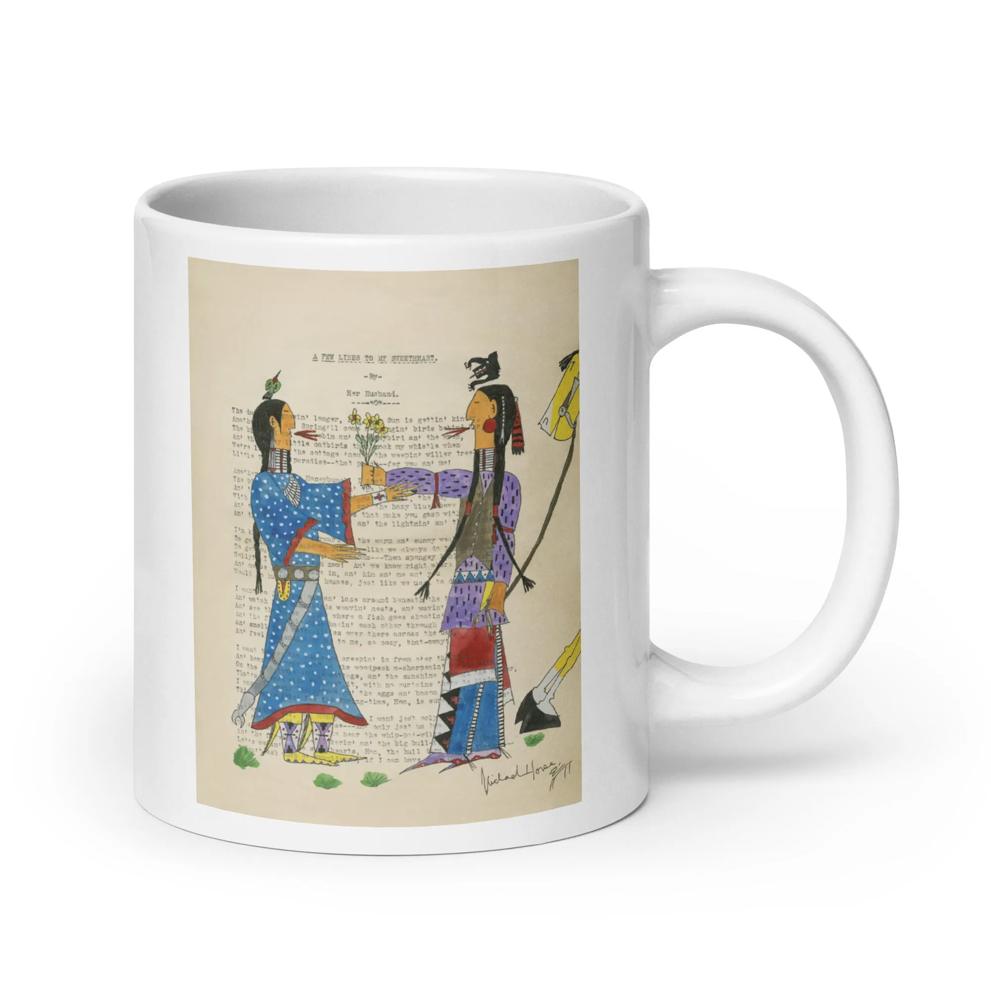 The Gift - White Mug