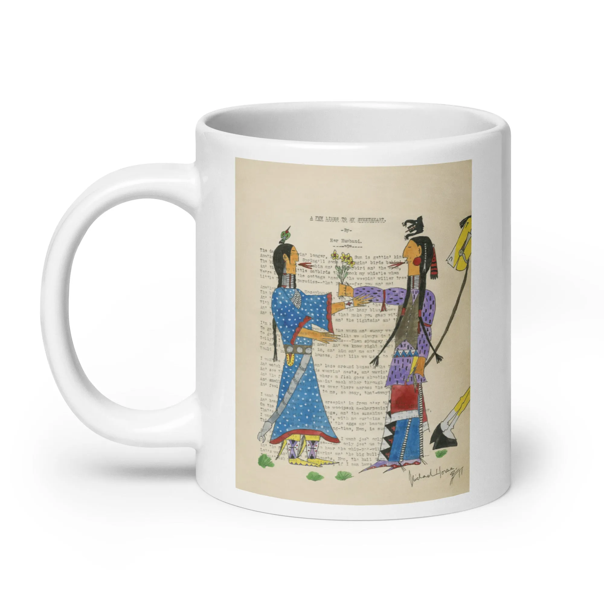 The Gift - White Mug