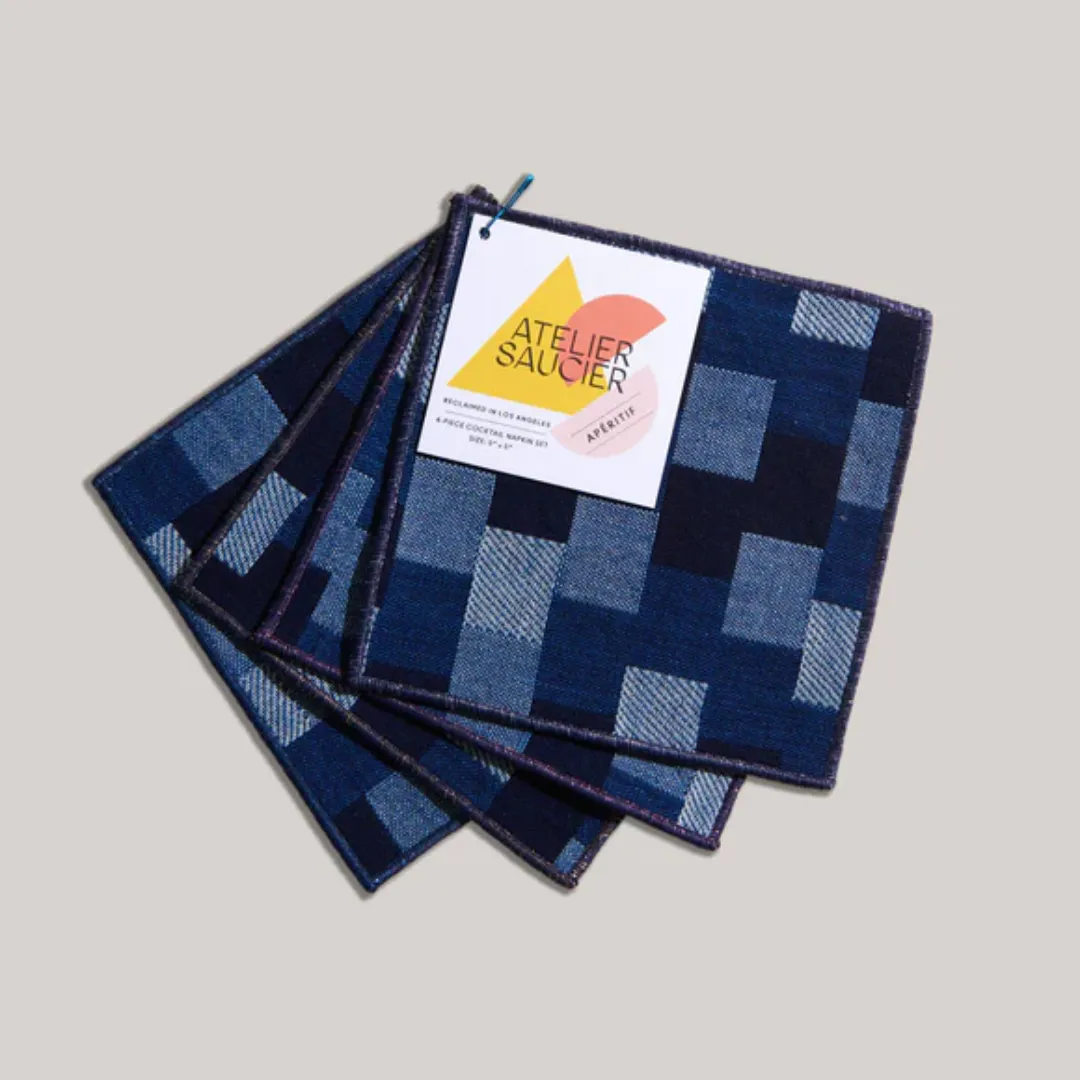 The Patchwork Cocktail Napkins (Set of 4)