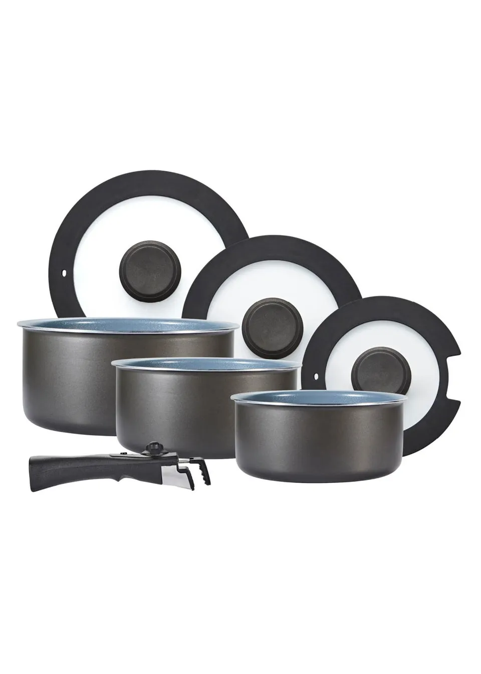 Tower Freedom 7 Piece Cookware Set w/Detachable Handle