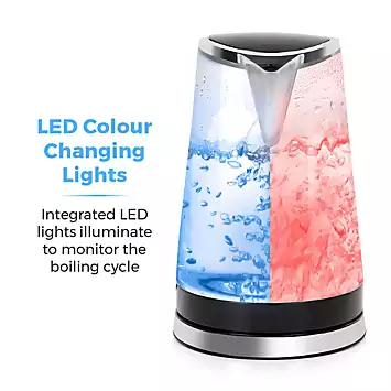 Tower LED Colour Changing Kettle T10012 - Black | Kaleidoscope