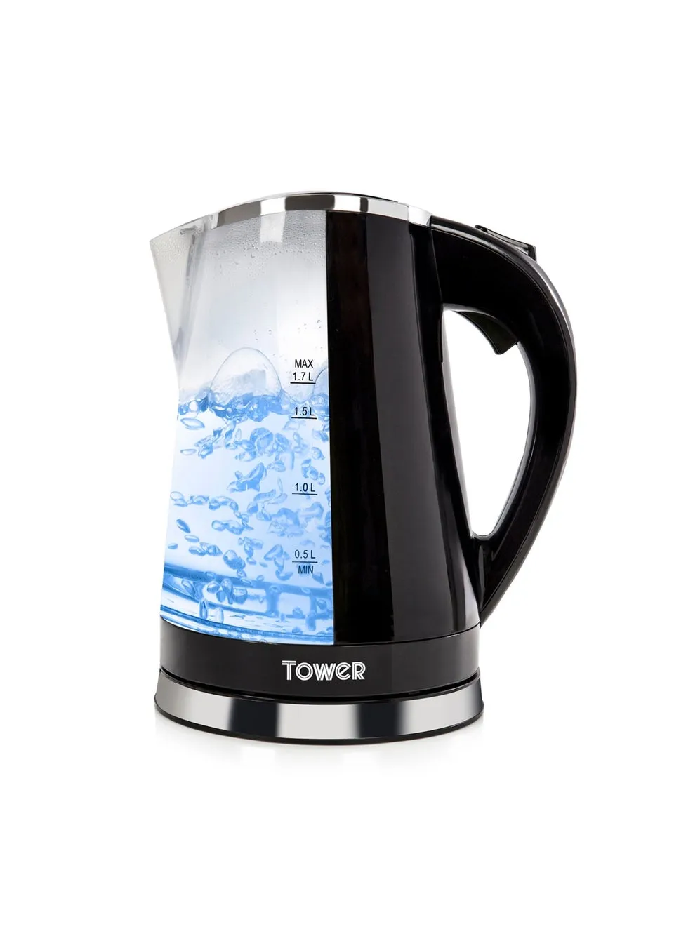 Tower LED Colour Changing Kettle