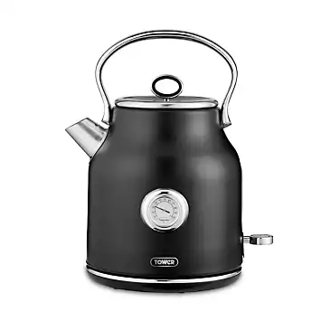 Tower Renaissance 1.7L 3KW Kettle - Black | Kaleidoscope