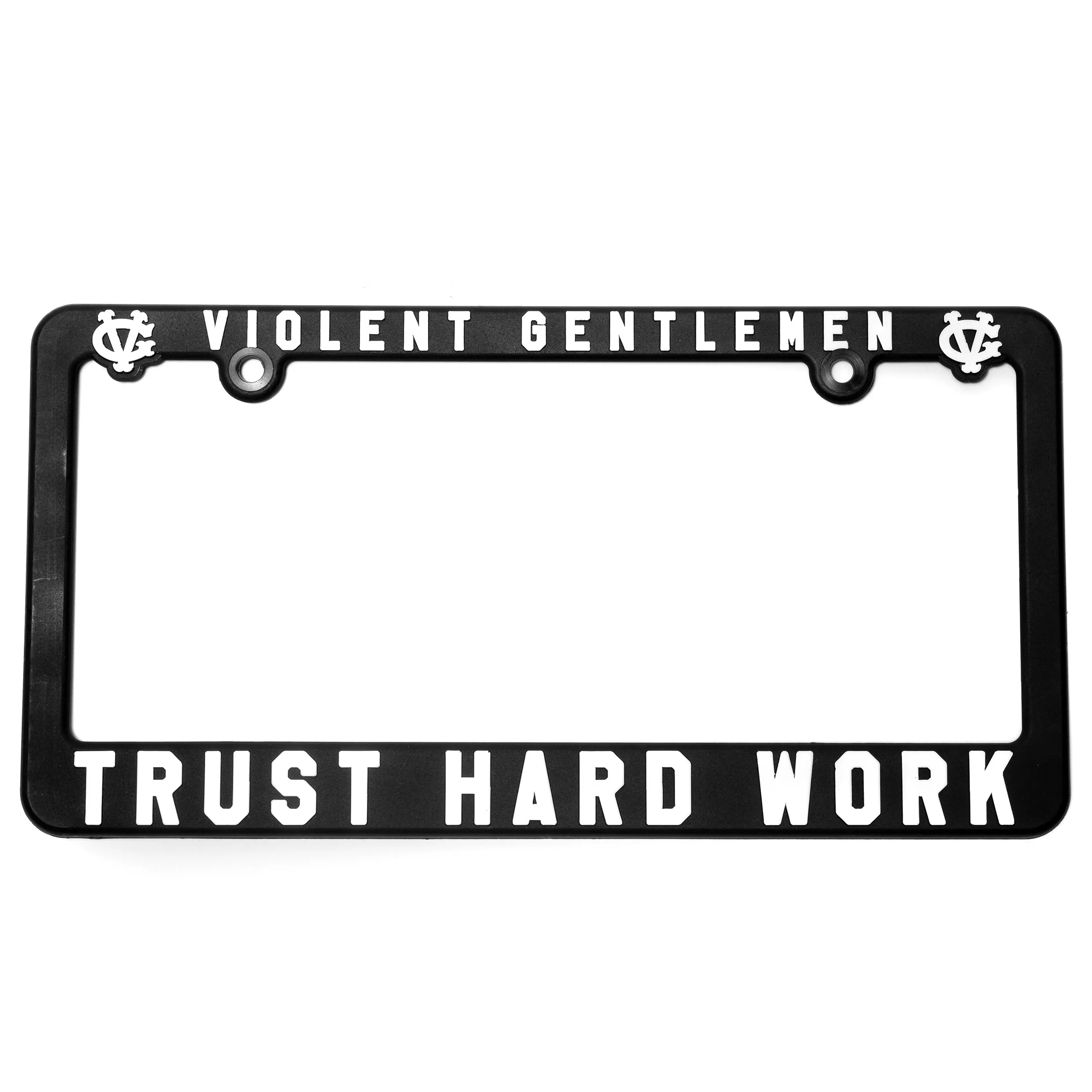 Trust License Plate Frame