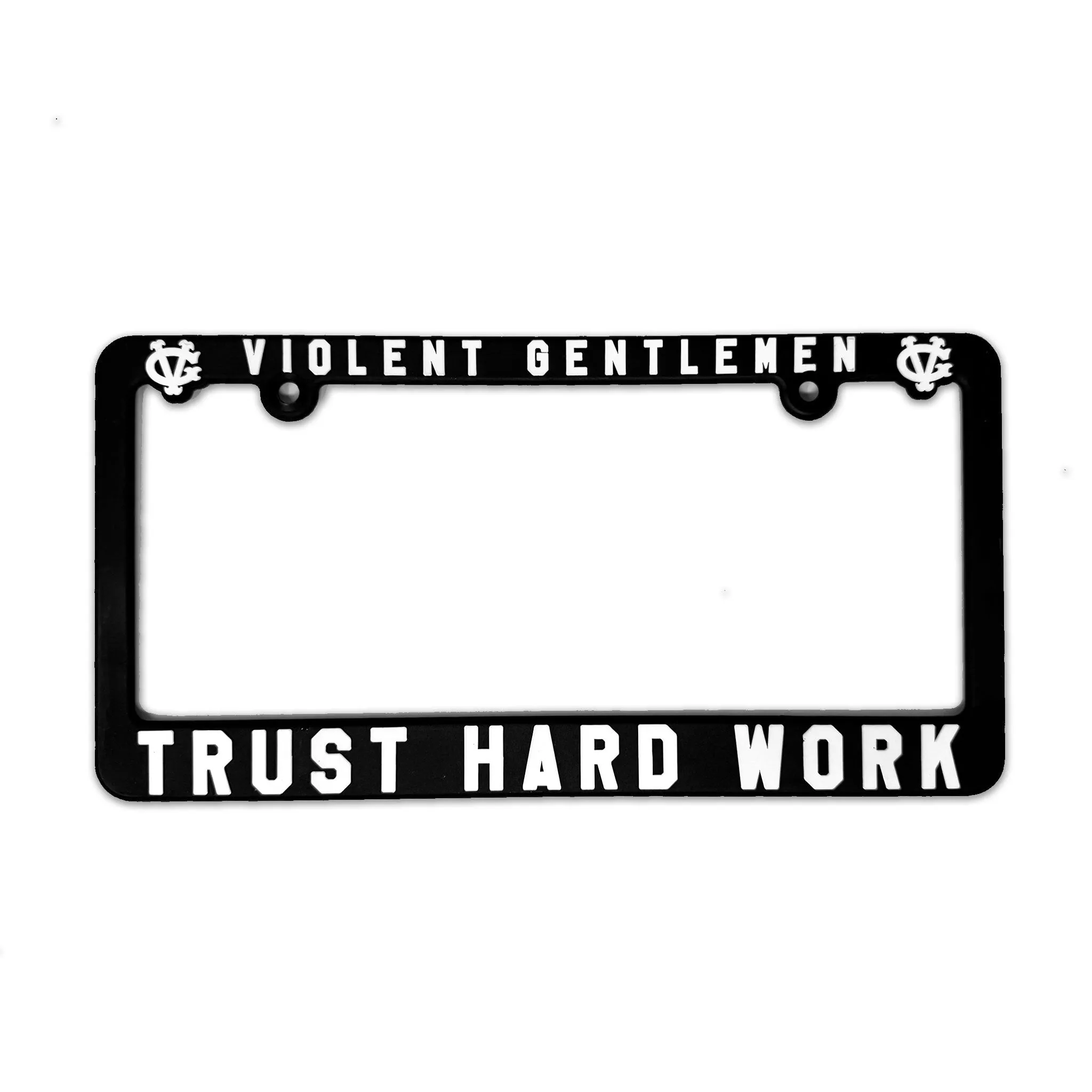 Trust License Plate Frame