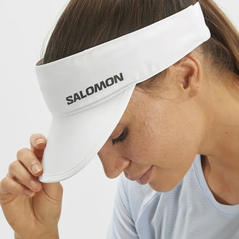 Unisex Salomon Cross Visor white (one size)