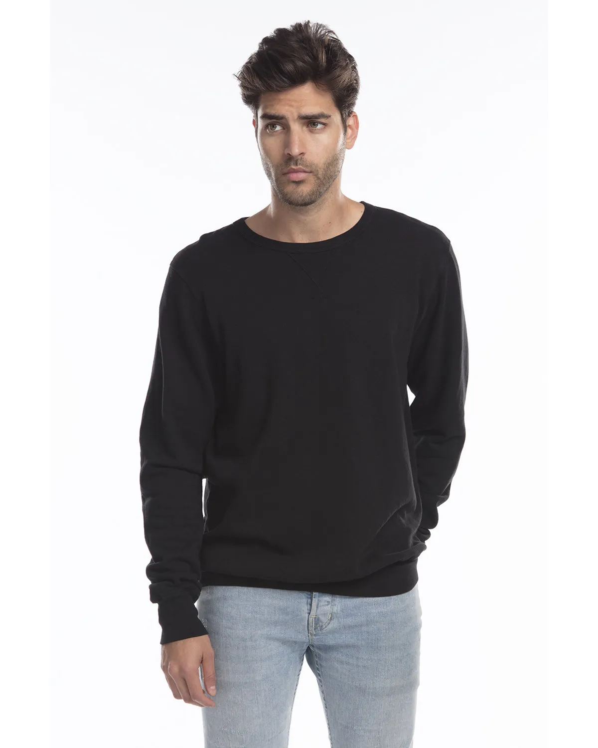 US Blanks / US8000-GD Men's L/S French Terry Pullover SKU: 0800US