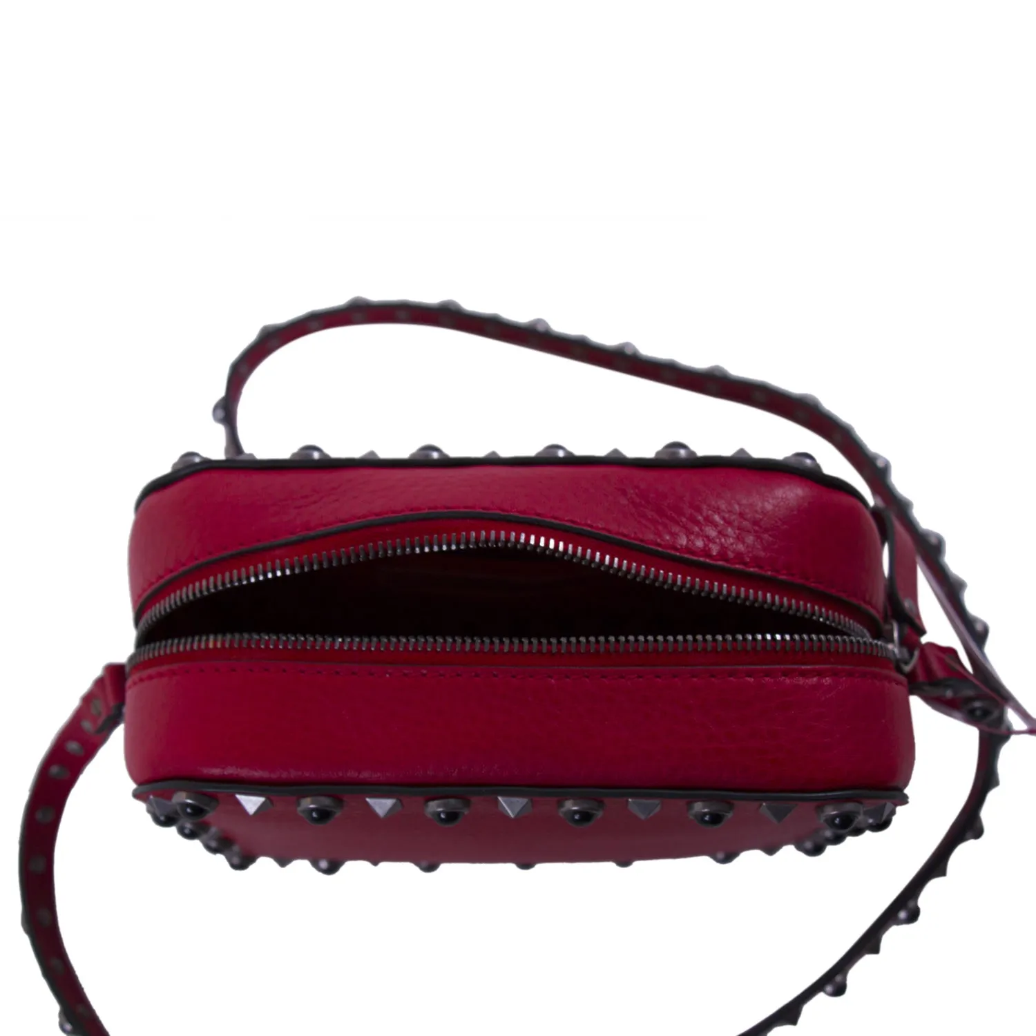 Valentino Rockstud Rolling Noir Cross Body Bag