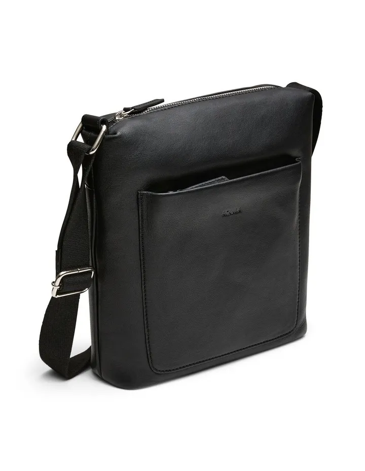 Victor Cross Body Bag in Black