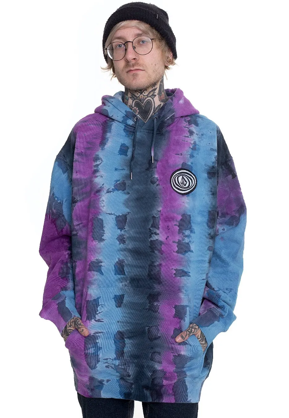 Volcom - Scrowed P/O Ballpoint Blue - Hoodie