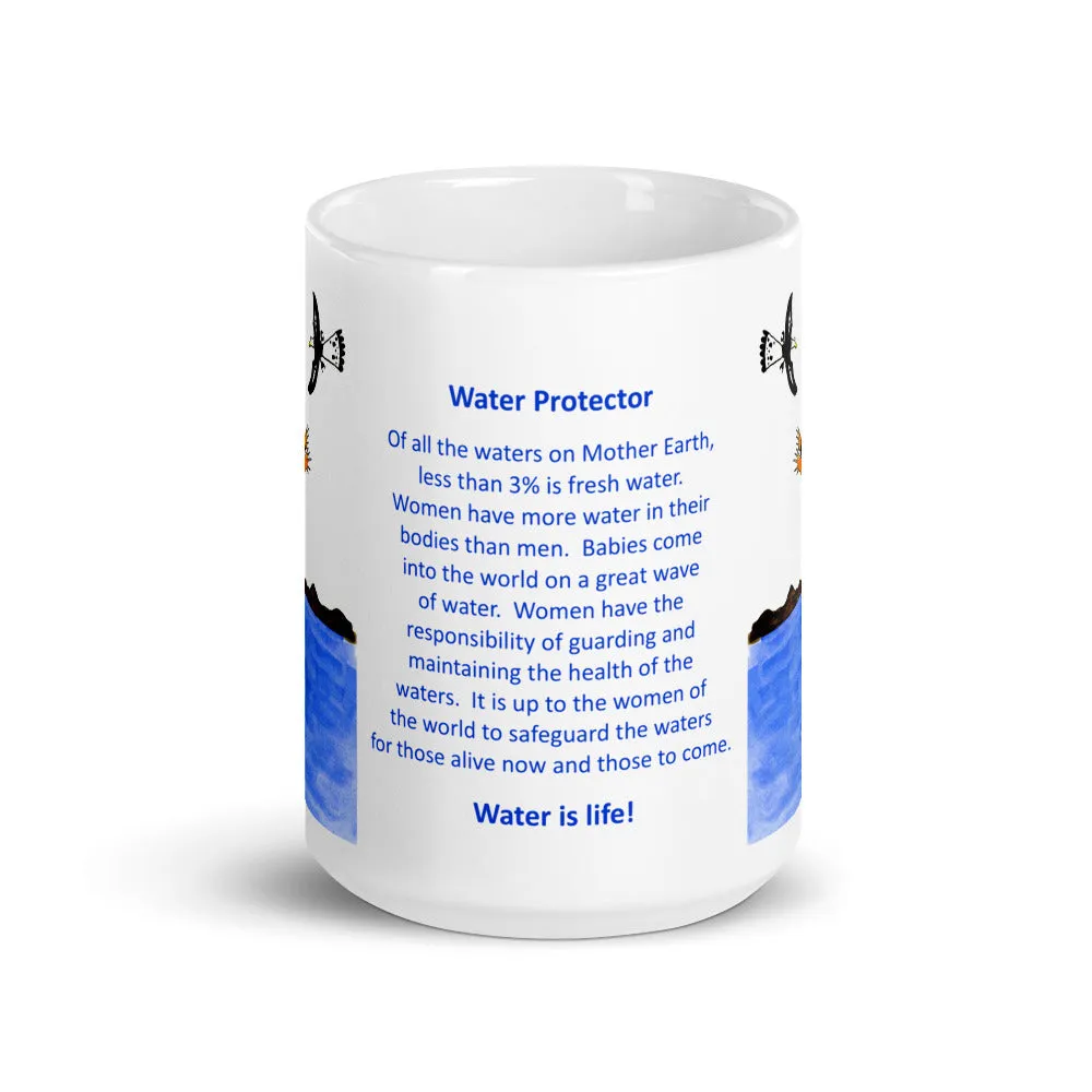 Water Protector Mug 11 oz & 15 oz