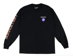 Welcome Skateboards - HOTLINE 2 Long Sleeve Tee - BLACK