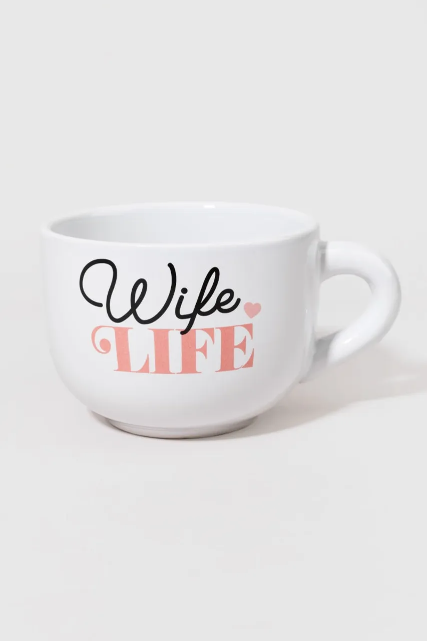 Wife Life Cappuccino Mug