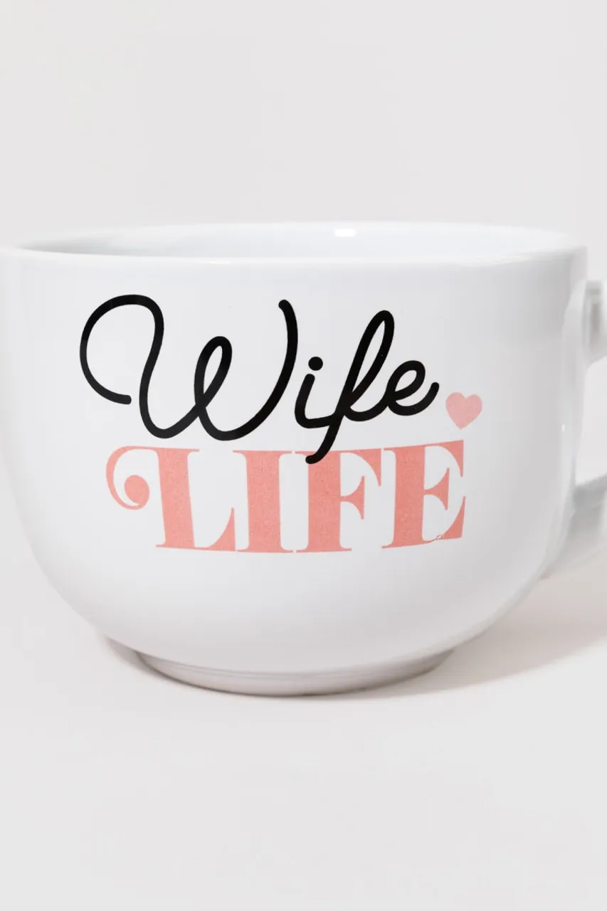 Wife Life Cappuccino Mug