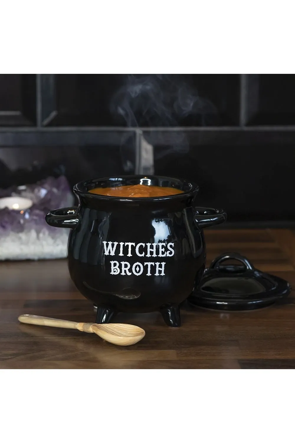 Witches Broth Cauldron Soup Bowl with Spoon | Dark Ages