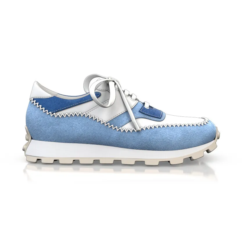 Women's Leather Running Sneakers 56950