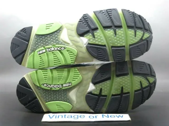 Women's VTG 90's New Balance 1120 White Blue Lime Green ...