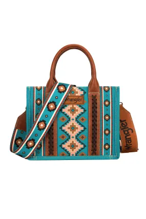 Wrangler Southwestern Cross Body Bag - Aqua - X4S2950BAG