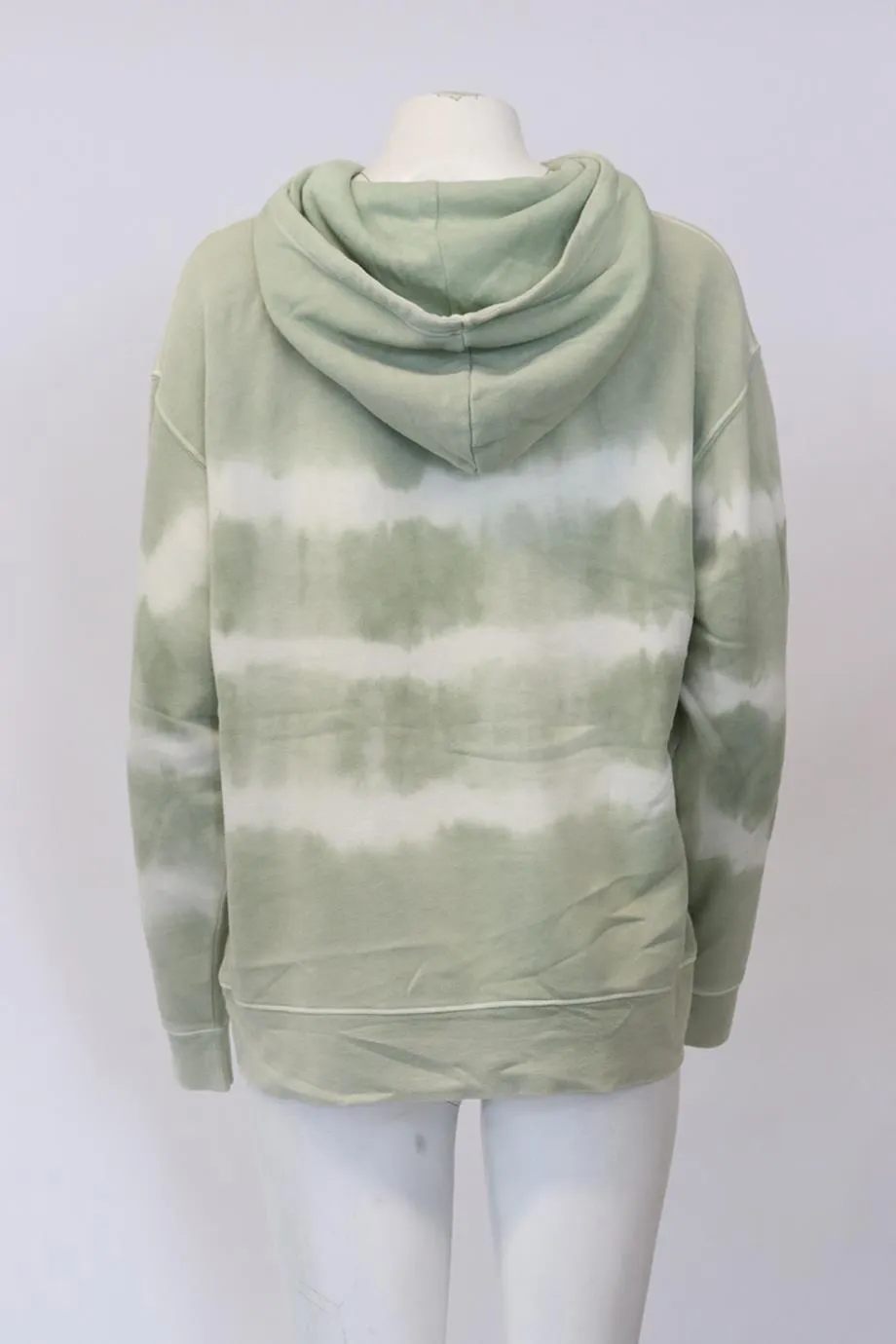 WSLY TIE DYED COTTON JERSEY HOODIE SMALL